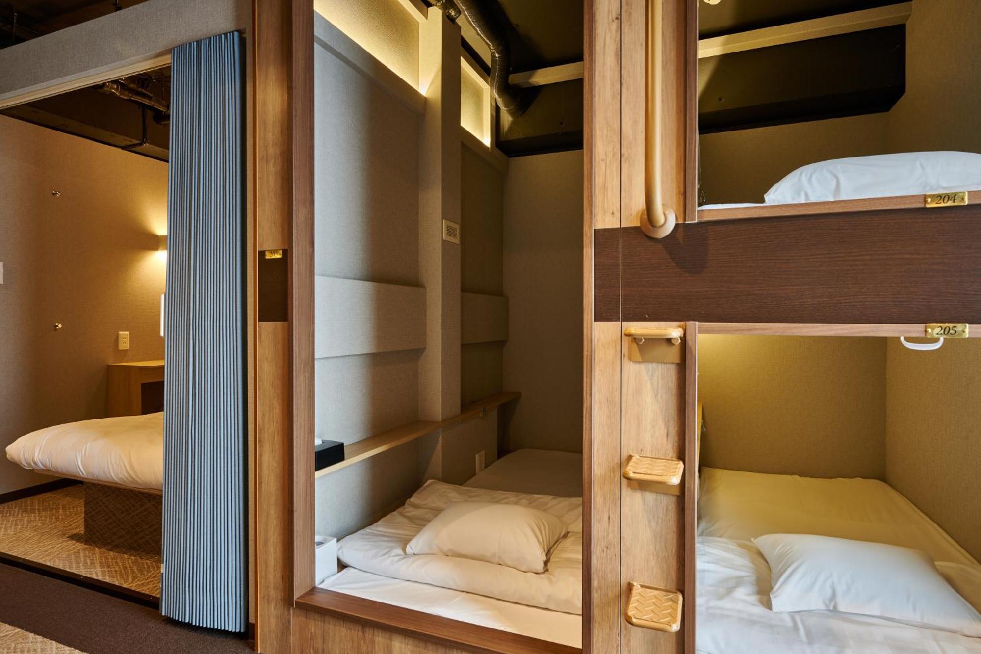Capsule Hotel Continue Nijojokita 京都 外观 照片